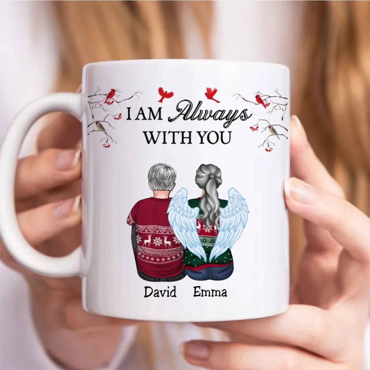 Family - I Am Always With You - Personalized Mug - Makezbright Gifts