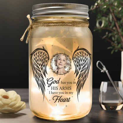 Family - I Have You In My Heart - Personalized Jar Light - Makezbright Gifts