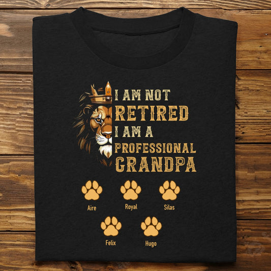 Family - I'm A Professional Grandpa - Personalized T - Shirt, Sweatshirt, Hoodie - Makezbright Gifts