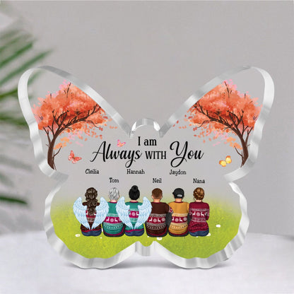 Family - I'm Always With You - Personalized Acrylic Plaque - Makezbright Gifts