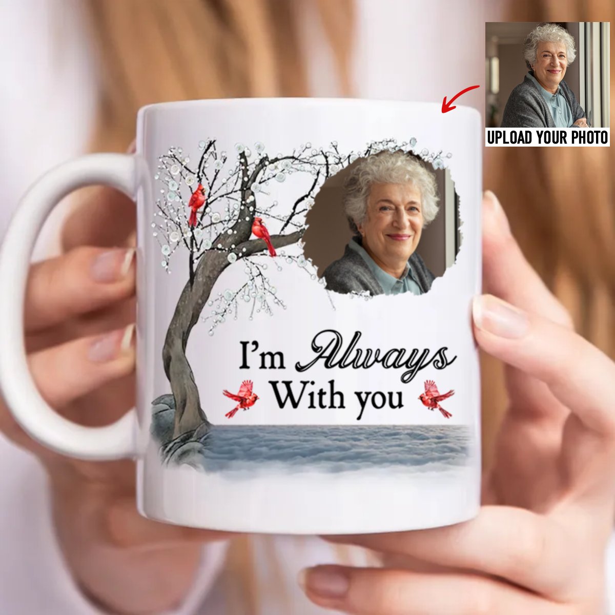 Family - I'm Always With You - Personalized Mug - Makezbright Gifts