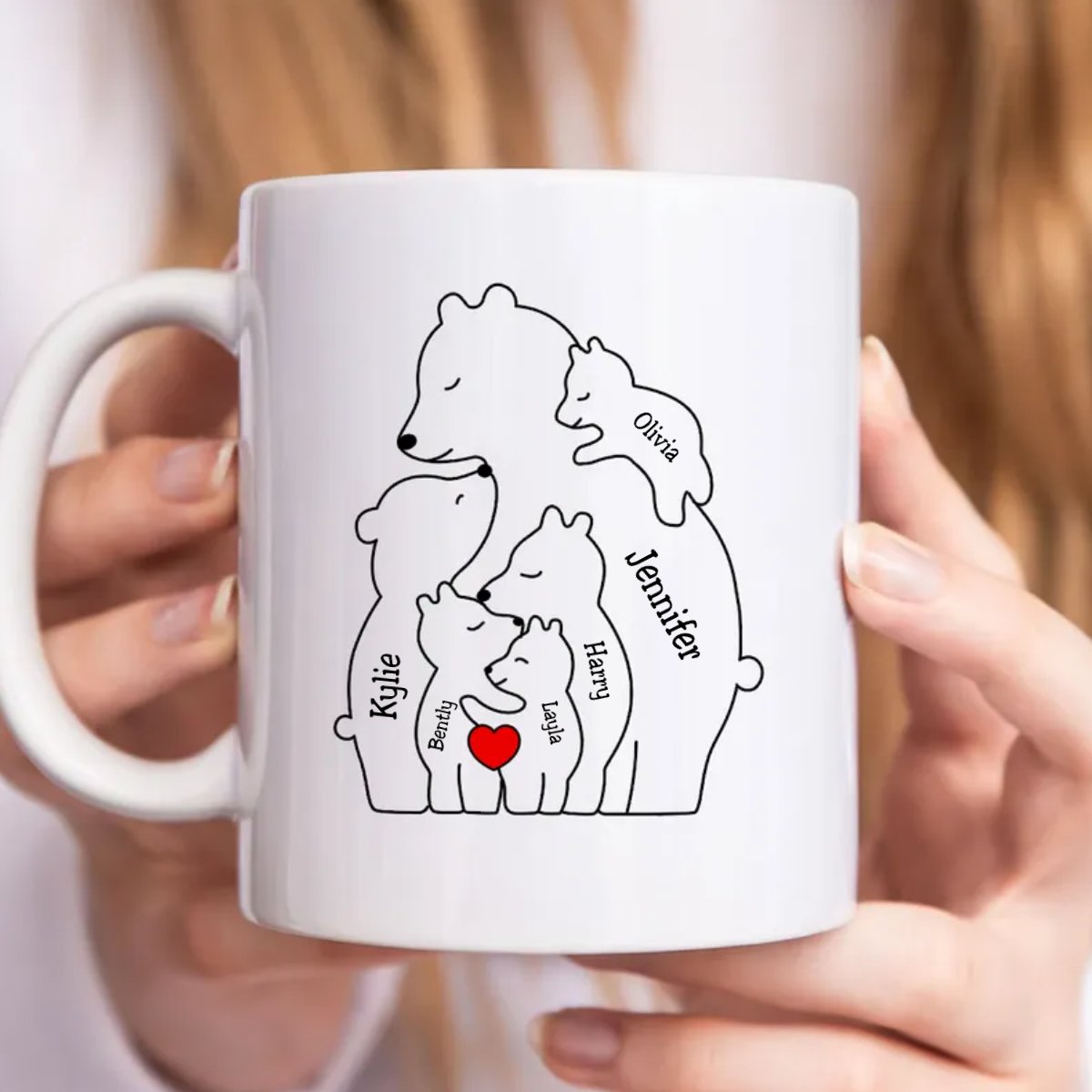 Family Is Forever - Personalized Mug - Makezbright Gifts