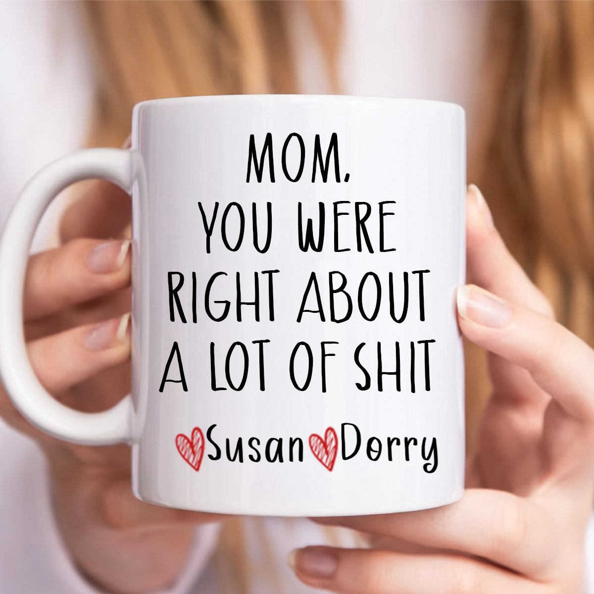 Family - Mom You Were Right Familys - Personalized Mug - Makezbright Gifts