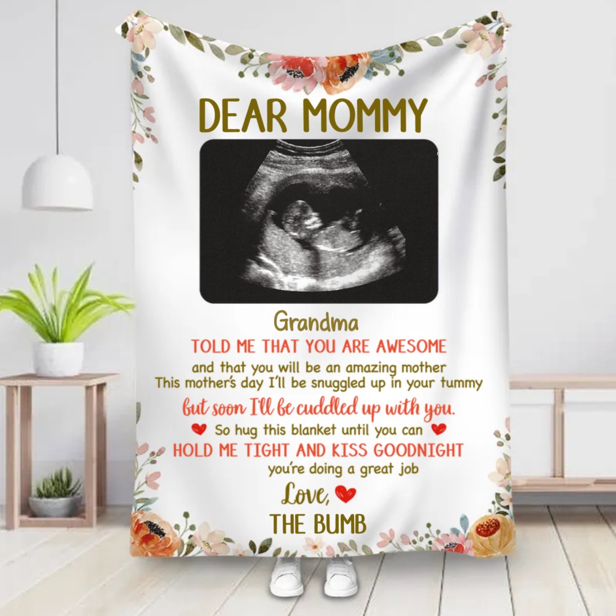 Family - Soon I’ll Be Cuddled Up With You - Personalized Blanket - Makezbright Gifts