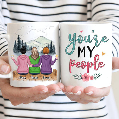 Family - You're My People - Personalized Mug - Makezbright Gifts