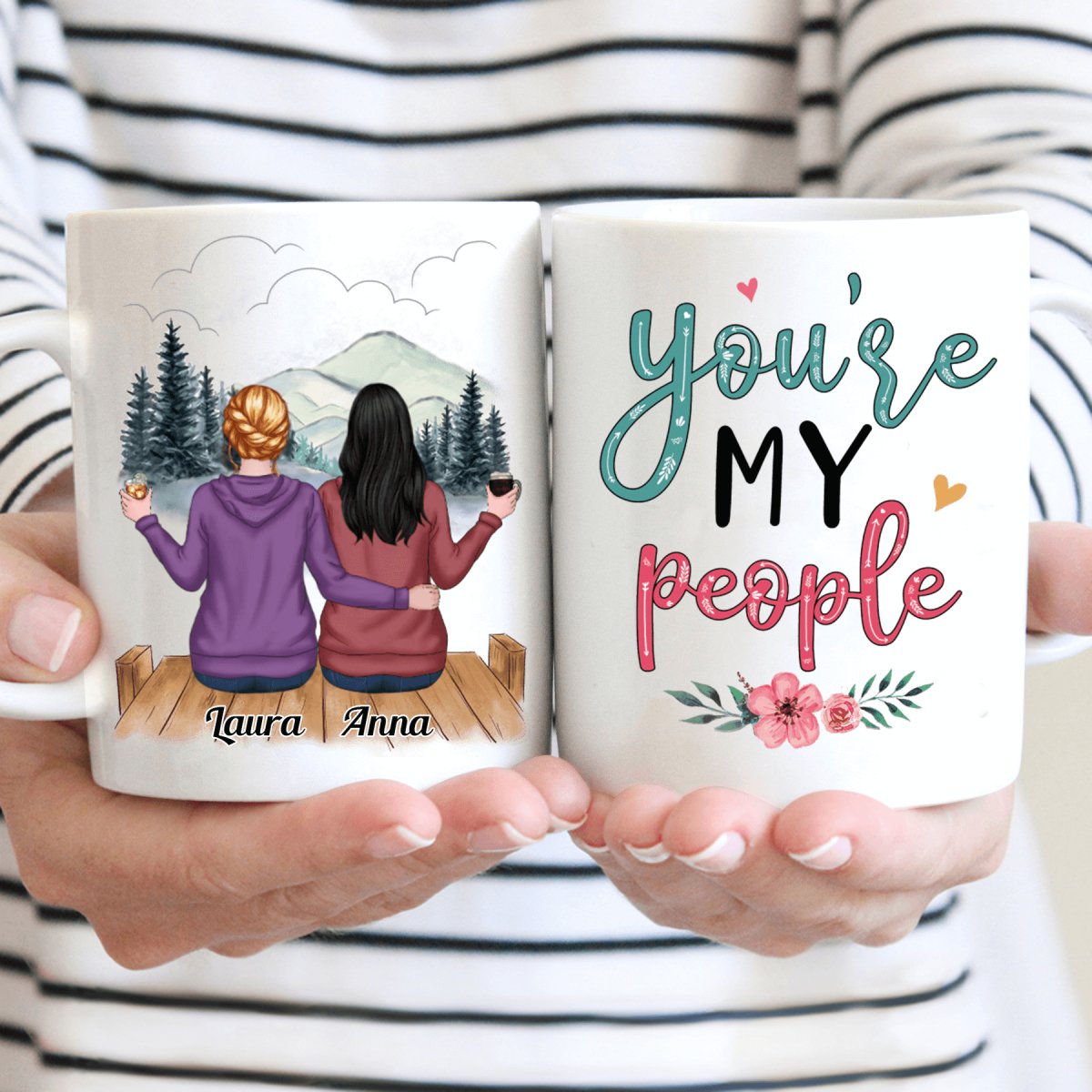 Family - You're My People - Personalized Mug - Makezbright Gifts