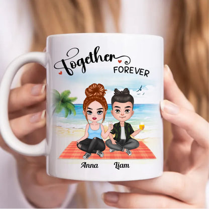 Firends - Together Forever - Personalized Mug (BB) - Makezbright Gifts