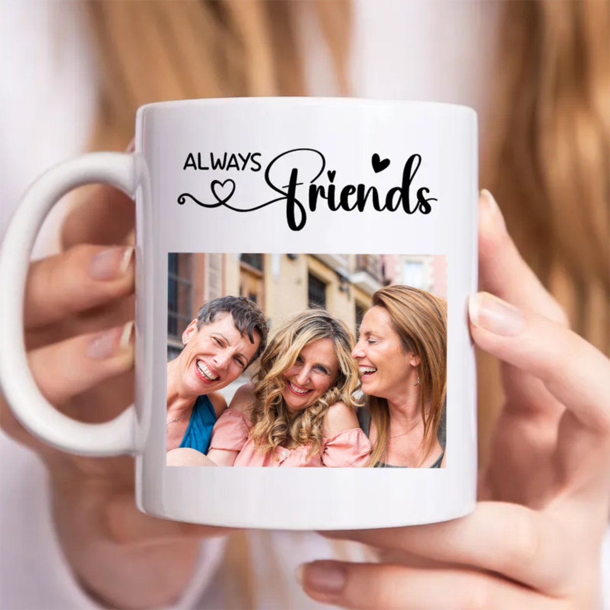 Friends - Always Friends - Personalized Mug - Makezbright Gifts