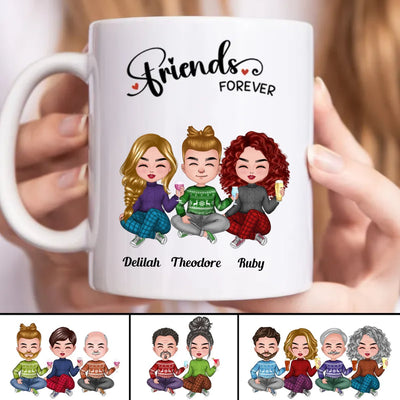 Friends Forever - Personalized Mug - Makezbright Gifts