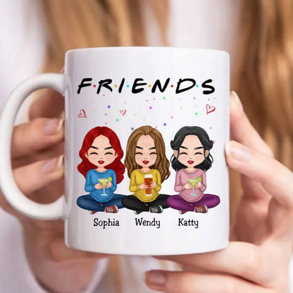 Friends - F.R.I.E.N.D.S - Personalized Mug - Makezbright Gifts