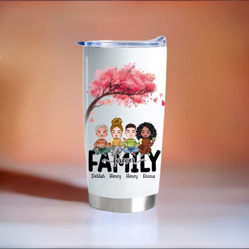 20oz Family Forever - Personalized Tumbler