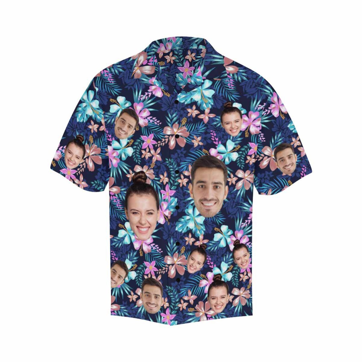 Hawaii - Custom Face Hawaiian Shirts - Personalized Short (LH6) - Makezbright Gifts