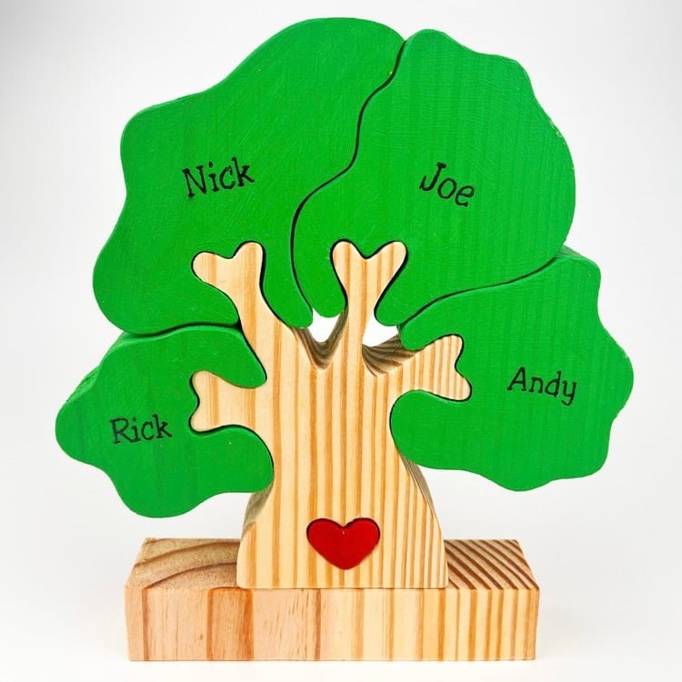 MakeZBright Wood Tree - Makezbright Gifts