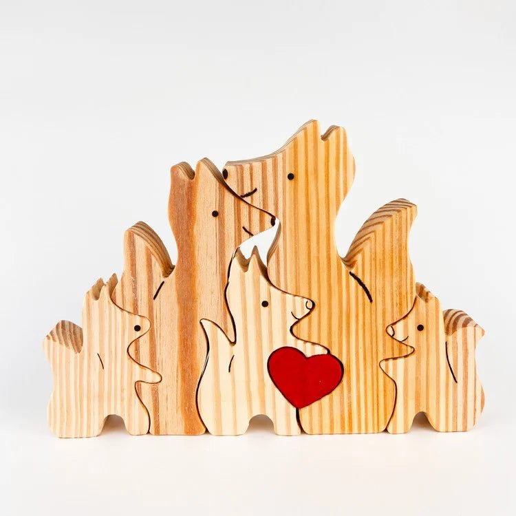 MakeZBright Wooden Fox - Makezbright Gifts