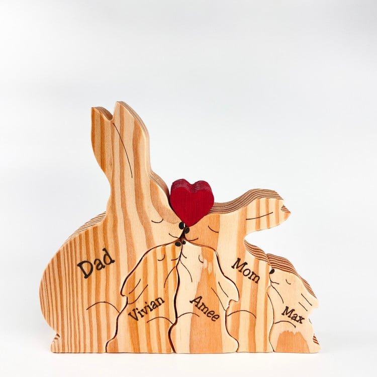 MakeZBright Wooden Hare - Makezbright Gifts