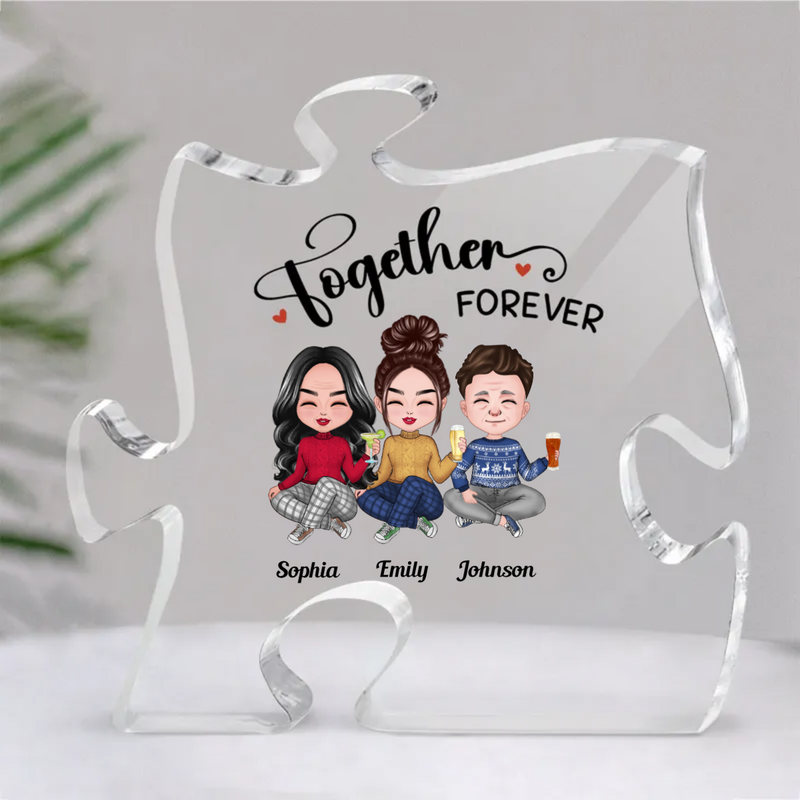 Friends - Together Forever - Personalized Acrylic Plaque