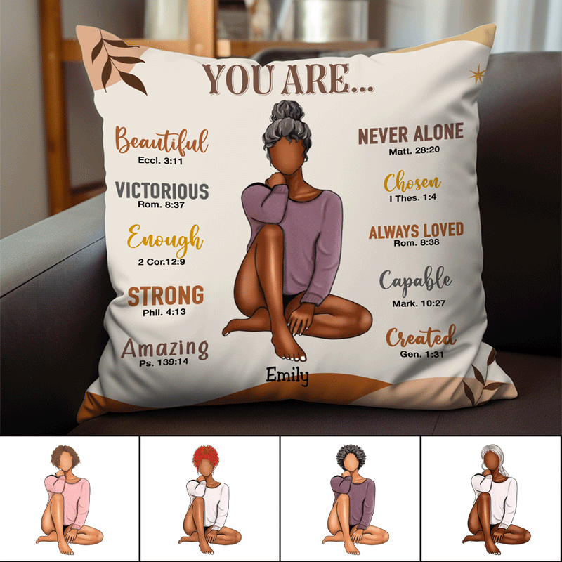 Best Friend - You Are Beautiful Victorious - Personalized Pillow