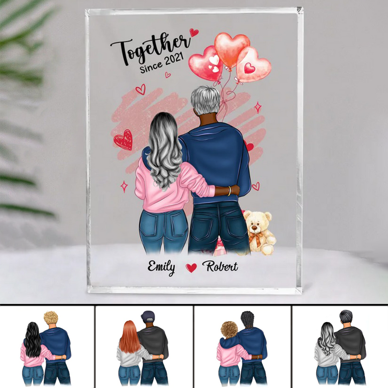 Couple - Together Since - Personalized Acrylic Plaque