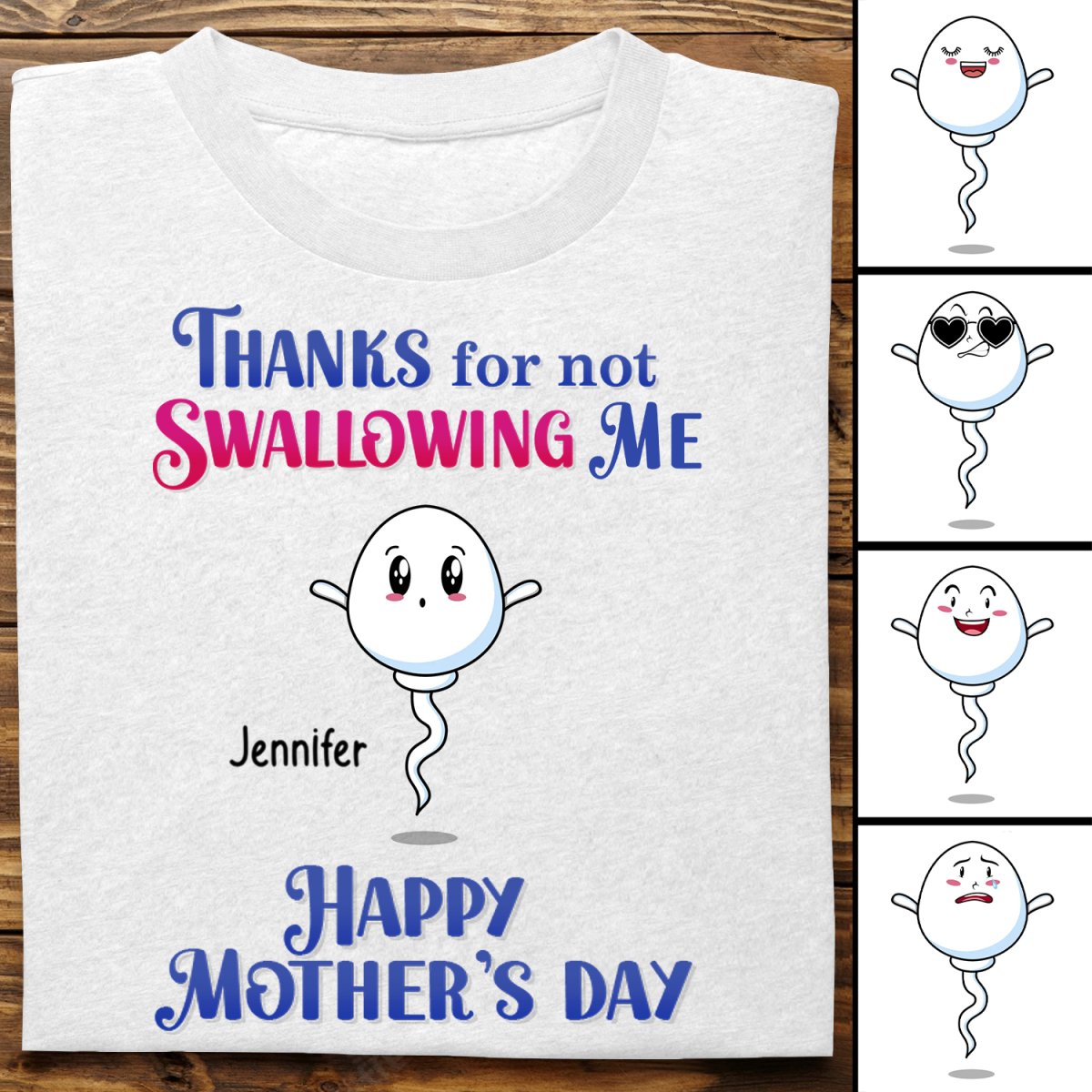 Discover Mother - Happy Mother's Day - Personalized Unisex T-shirt
