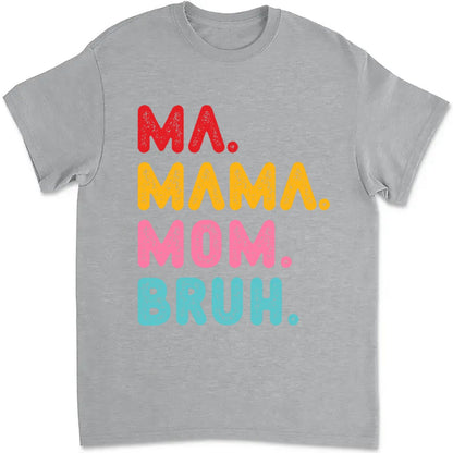 Mother - Stylish Mama, Bruh - Personalized Unisex T - shirt, Tank Top (HJ) - Makezbright Gifts