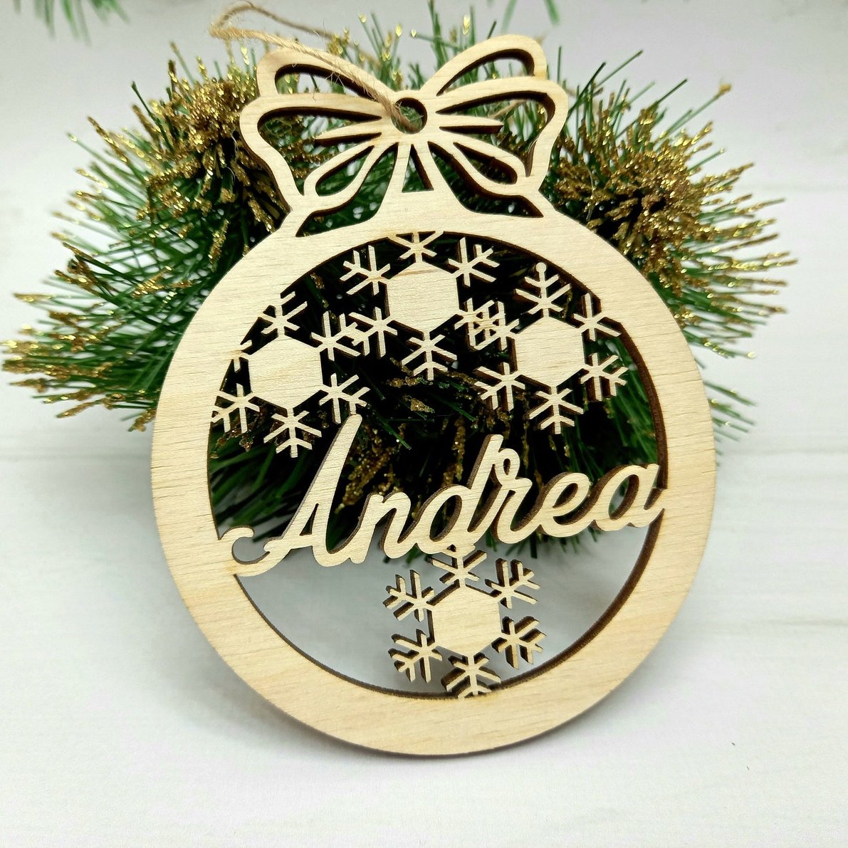 Personalized Christmas ornaments - Christmas Acrylic Decor - Personalized Acrylicen Ornaments - O5NM - Makezbright Gifts