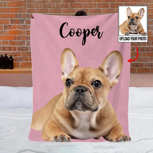 Pet Lovers - Custom Photo Dogs And Cats - Personalized Blanket V2 - Makezbright Gifts