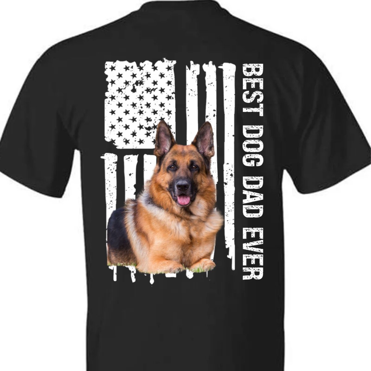 Pet Lovers - Custom Your Pets American Flag - Personalized Unisex T - shirt, Hoodie - Makezbright Gifts