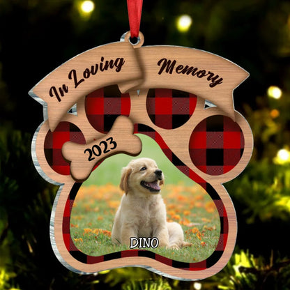 Pet Lovers - You Will Always In My Heart - Personalized Transparent Ornament - Makezbright Gifts