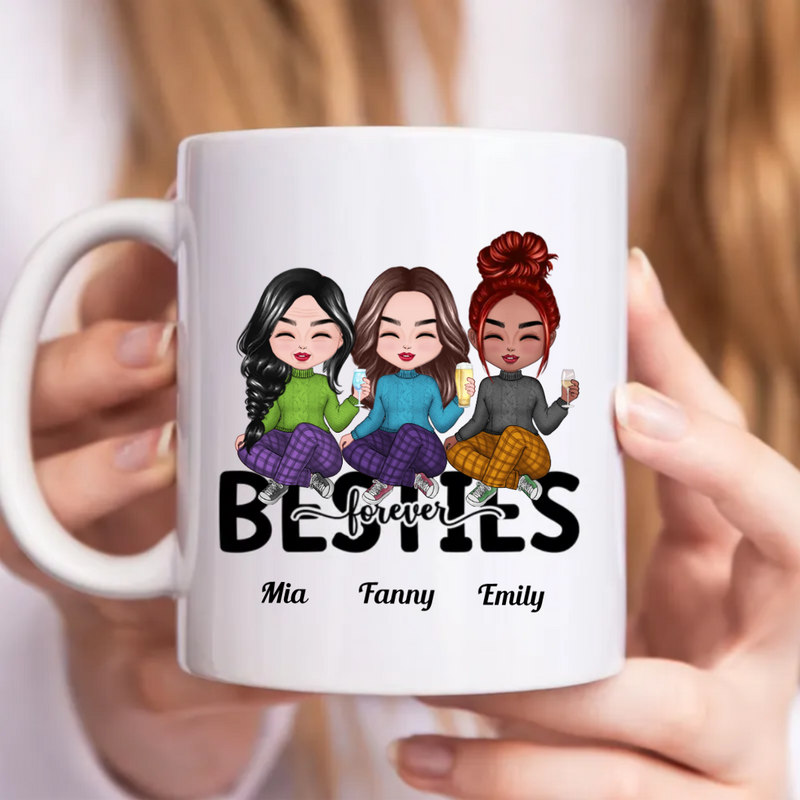 Friends - Besties Forever - Personalized Mug