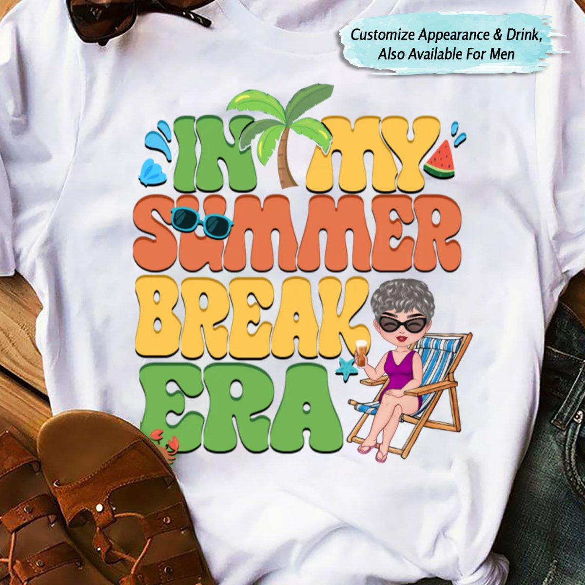 Summer Break Era - Personalized Unisex T - shirt, Hoodie, Sweatshirt - Makezbright Gifts