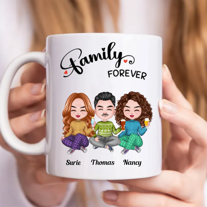 Family Forever - Personalized Mug (SA)