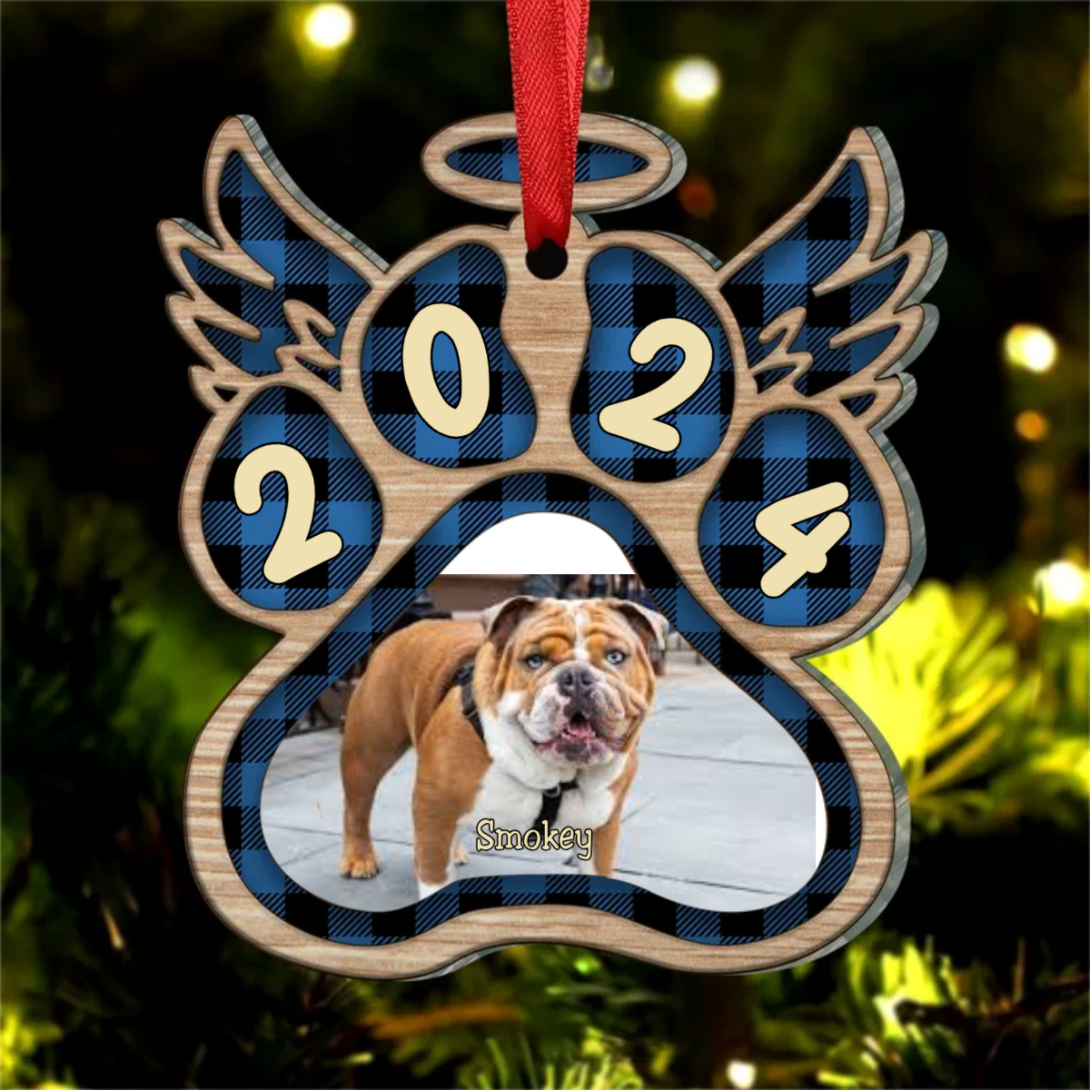 Pet Lovers - Angel Wings For Our Beloved Pets - Personalized Acrylic Ornament