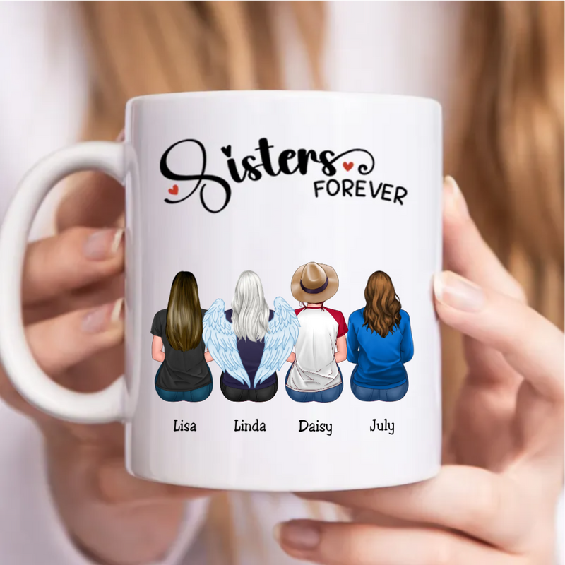 Sisters - Sisters Forever V4 - Personalized Mug