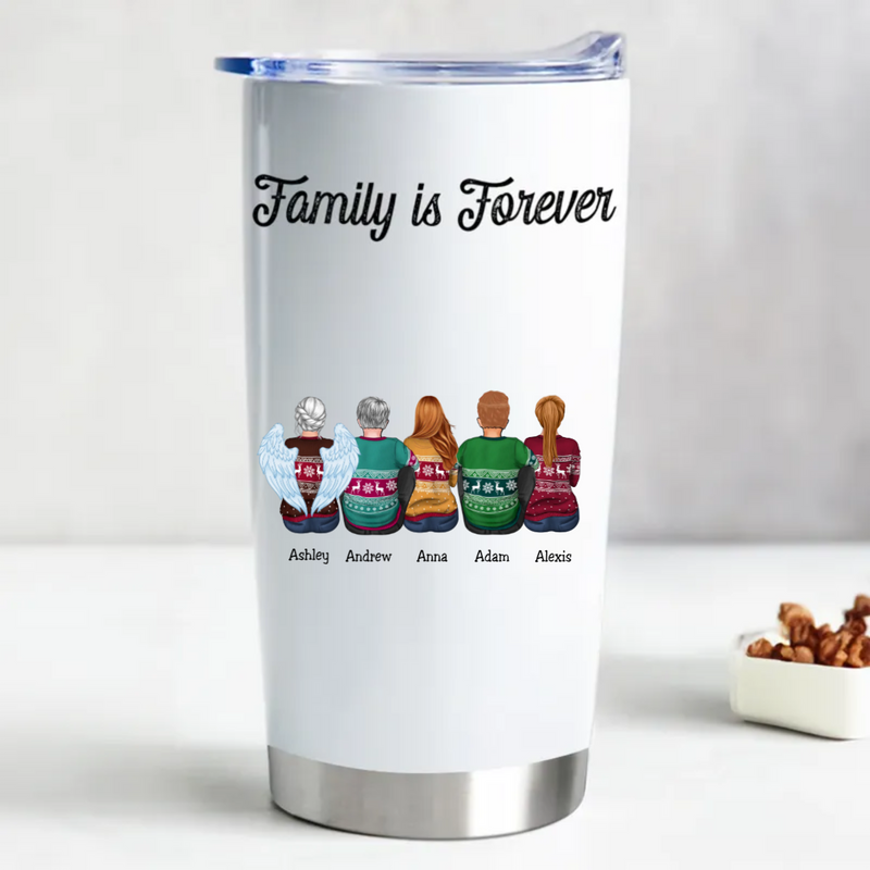 20oz Family Is Forever - Personalized Tumbler (AA)