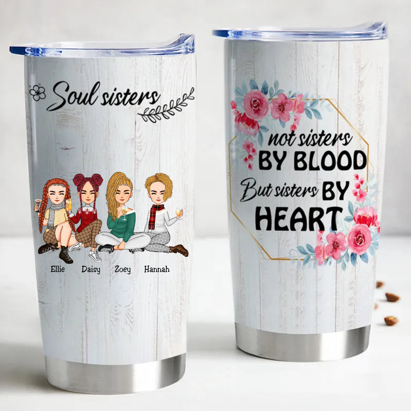 Soul Sisters Forever Insulated Tumbler - Personalized Steel Travel Cup