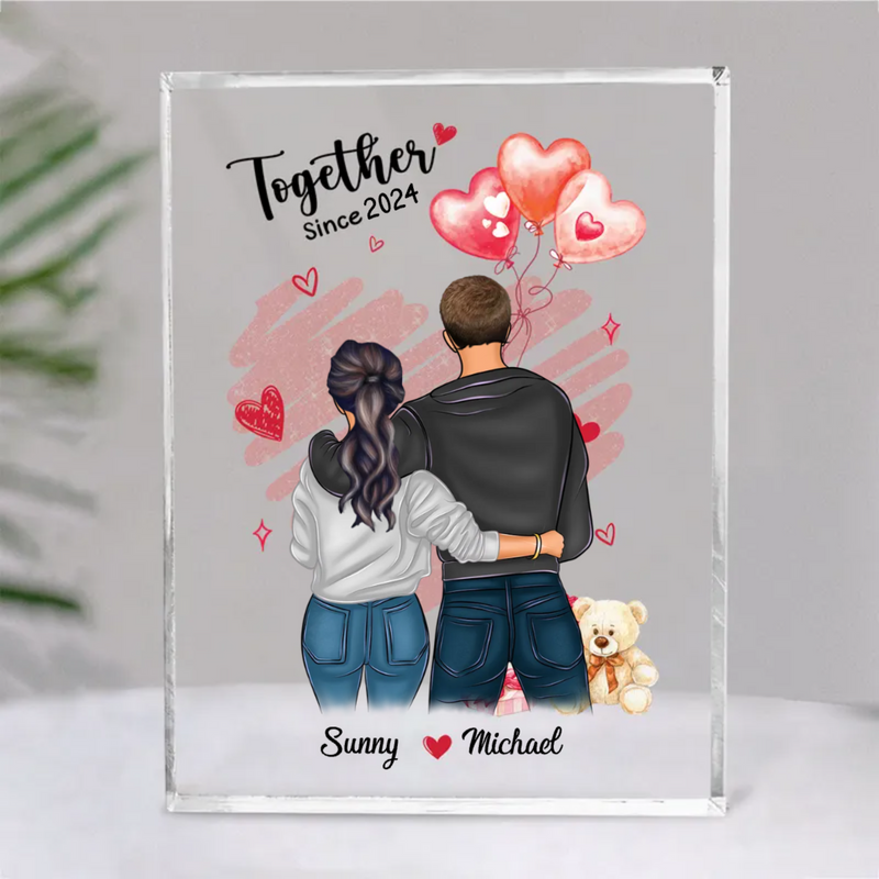 Couple - Together Since - Personalized Acrylic Plaque