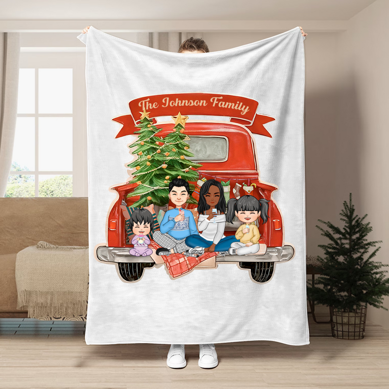 Family - Family Is Forever - Personalized Blanket (AA)