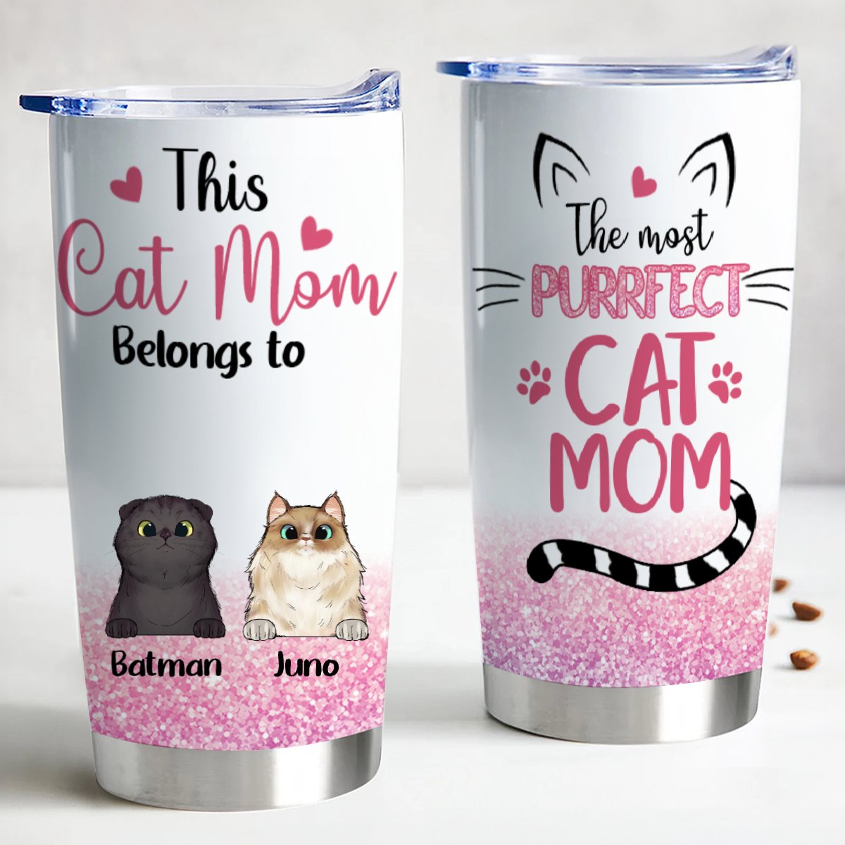 The Ultimate Cat Lover's Insulated Tumbler With Personalized Touch - Makezbright Gifts