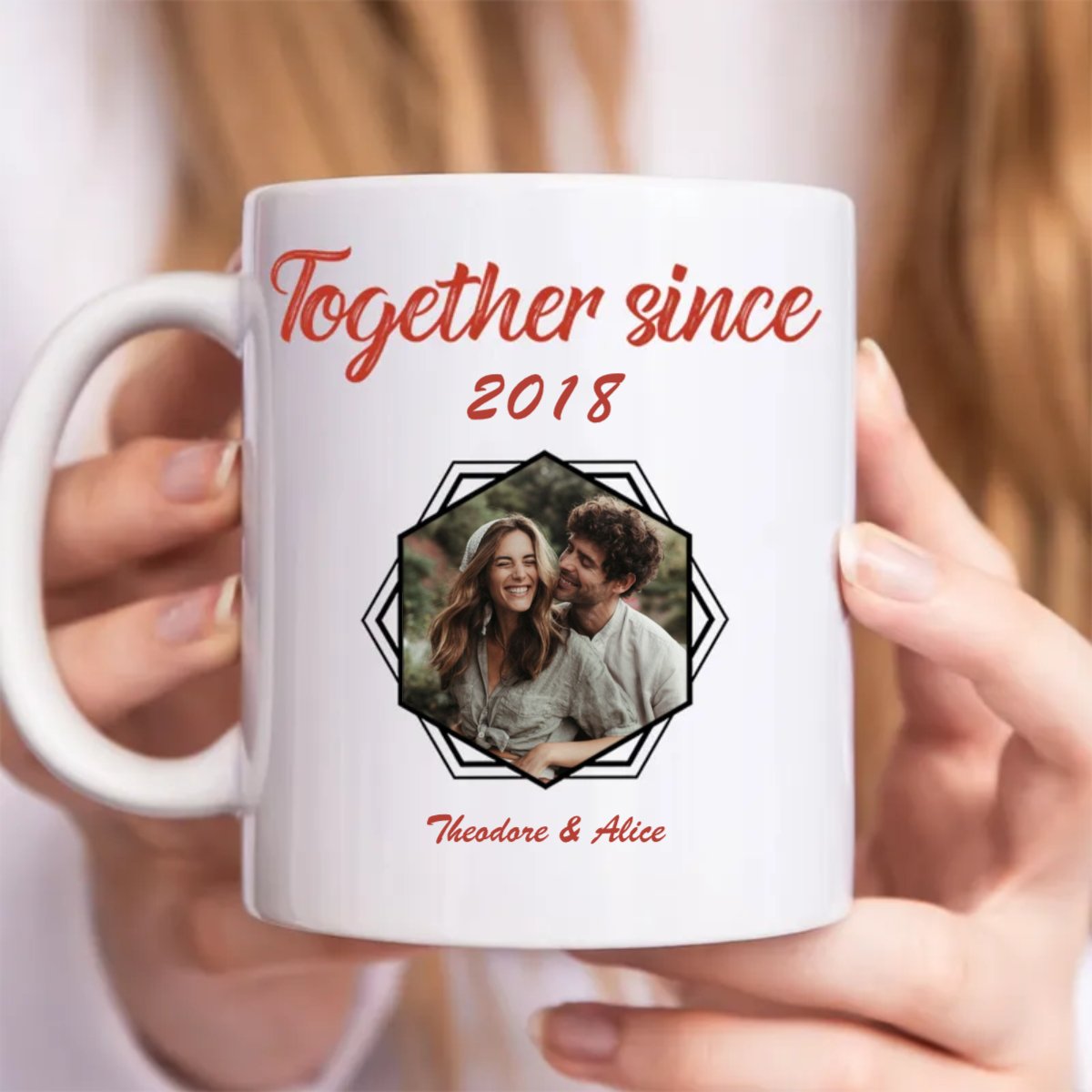 Together Since - Personalized Mugs - Makezbright Gifts