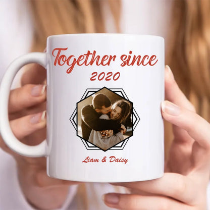 Together Since - Personalized Mugs - Makezbright Gifts