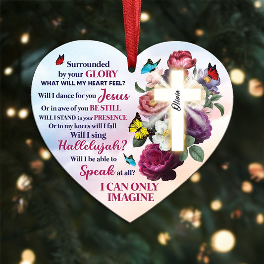 Will I Stand In Your Presence - Lovely Flower Ornament - Makezbright Gifts