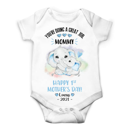 You're Doing A Great Job Mommy Happy 1st Mother's Day - Makezbright Gifts