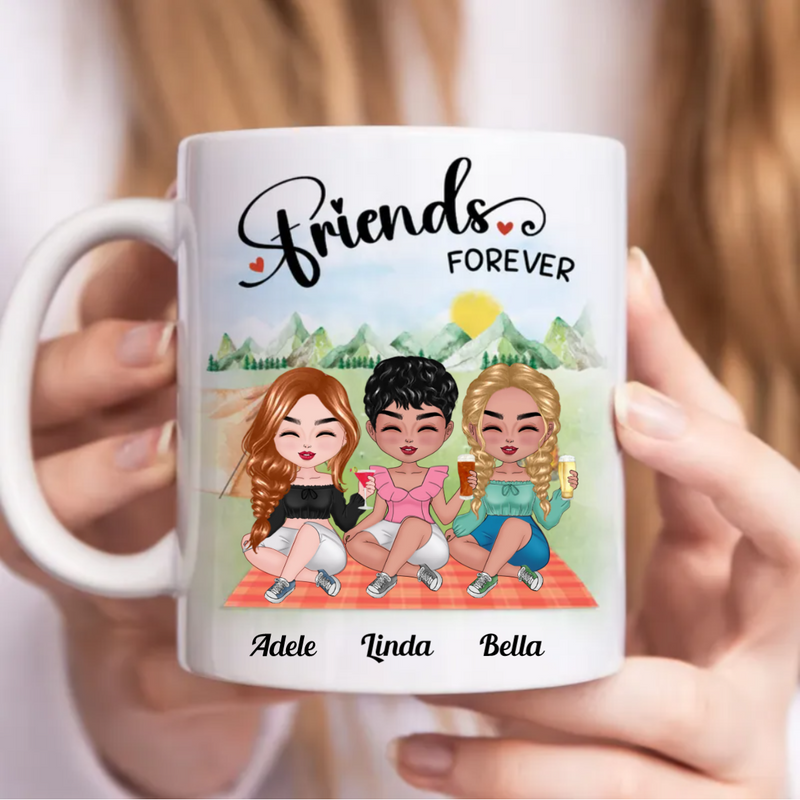 Friends - Friends Forever - Personalized Mug (AA)