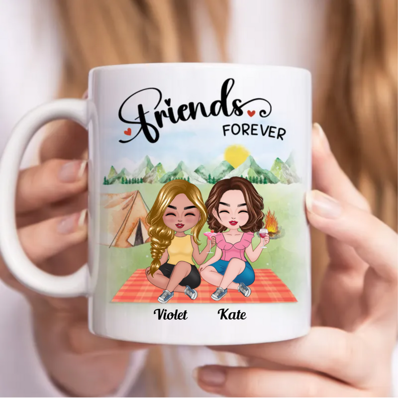 Friends - Friends Forever - Personalized Mug (AA)
