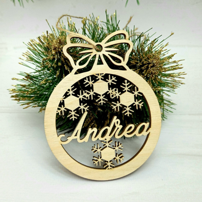 Personalized Christmas ornaments - Christmas Acrylic Decor - Personalized Acrylicen Ornaments - O5NM - Makezbright Gifts
