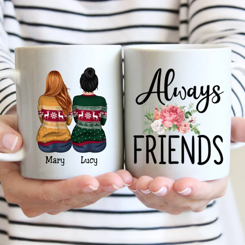 Always Friends - Personalized Mug