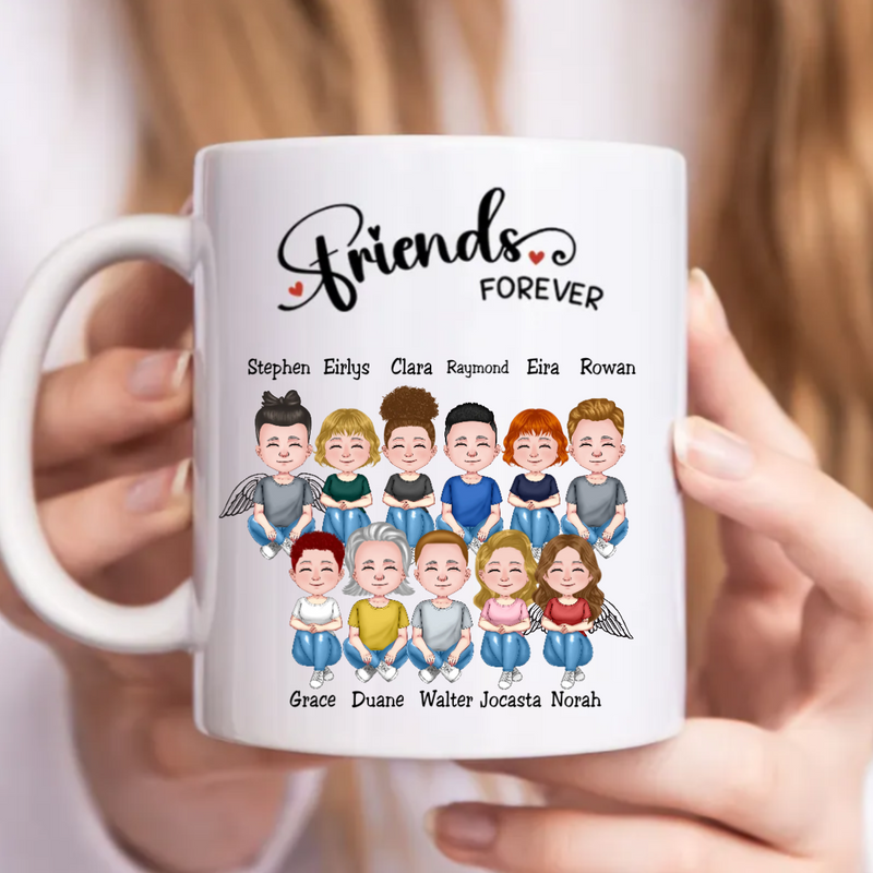 Friends - Friends Forever - Personalized Mug
