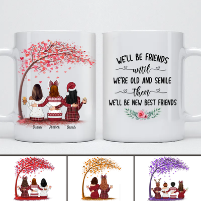 Friendship Gifts Personalised Best Friends Christmas Gifts Colleagues  Present Neighbours Besties Sisters Family Name Thank You Heartstrings 