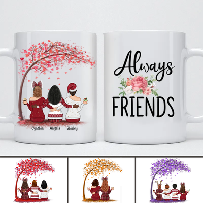 Always Friends - Personalized Mug - Makezbright Gifts