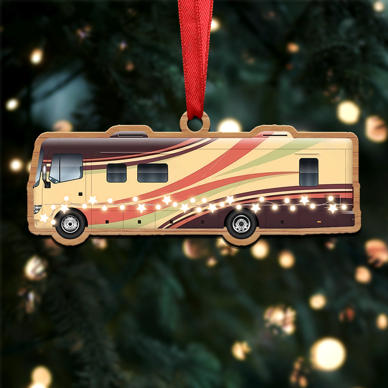 Camping Lovers - Camping Xmas Ornament - Christmas Acrylicen Ornament